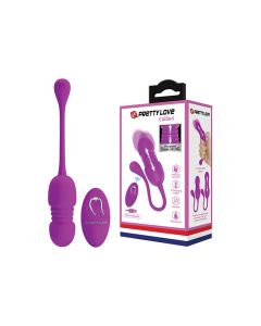 Pretty Love Callieri Remote Thrusting Egg - Fuchsia