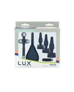 Lux Active Equip Silicone Anal Training Kit - Dark Blue