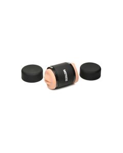 Curve Toys Mistress Double Shot Mini Masturbator Mouth & Pussy -  Medium