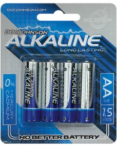 Doc Johnson Alkaline Batteries - AA 4 Pack