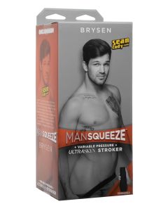 Man Squeeze ULTRASKYN Ass Stroker - Brysen