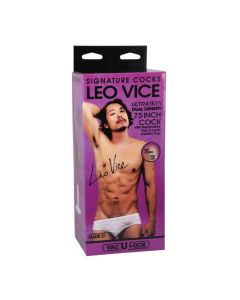 Signature Cocks 7.5" ULTRASKYN Cock w/Removable Vac-U-Lock Suction Cup - Leo Vice