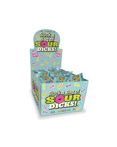 Suck a Bag of Sour Dicks - Display of 100