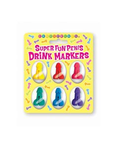 Super Fun Cocktail Markers - Set of 6