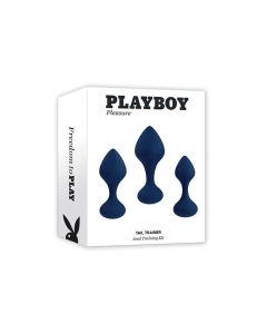 Playboy Pleasure Tail Trainer Anal Training Kit - Navy