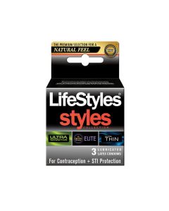 Lifestyles Styles Sensitive - Pack of 3