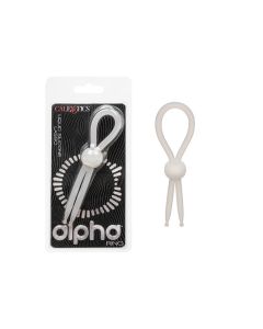 Alpha Liquid Silicone Lasso Cock Ring