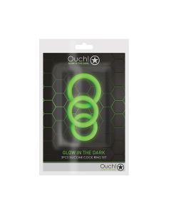 Shots Ouch 3 pc Cock Ring Set