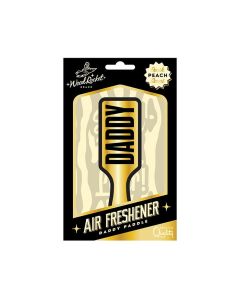 Wood Rocket Daddy Paddle Air Freshener - Peach
