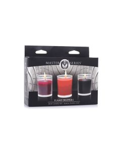 Master Series Flame Drippers Candle Set - Multi Color