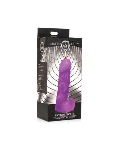 Master Series Passion Pecker Dick Drip Candle - Purple